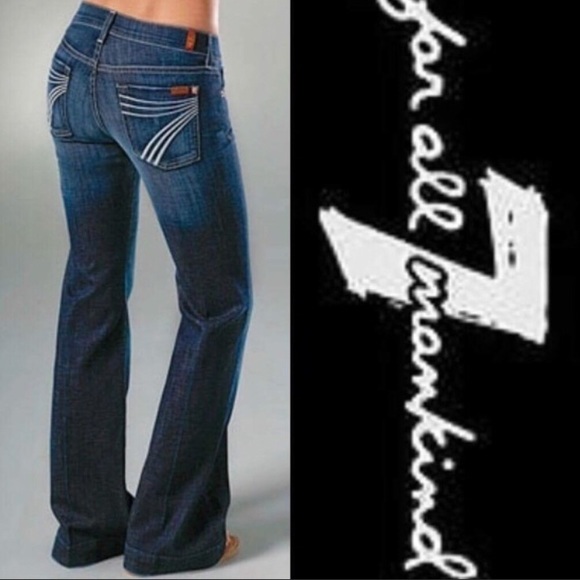 7 For All Mankind Denim - 7 Dojo petite 27, EUC